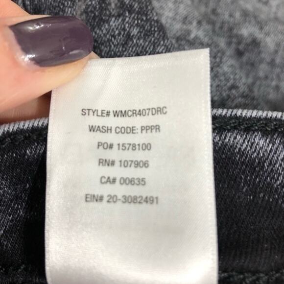 Hudson Nico Super Skinny Crop Jeans in Pepper Size 31 NWT - Picture 12 of 14